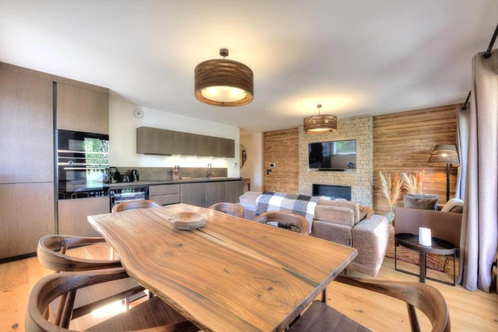 Appartement Apache_Coudriers à Megève Extérieur photo